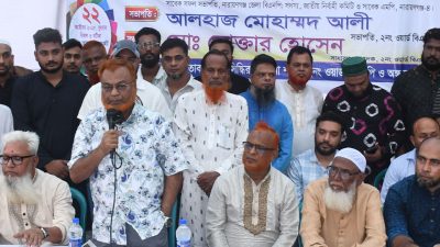 স্বৈরাচারের নির্যাতন উপেক্ষা করে ১৬ বছর রাজপথেই ছিলাম: গিয়াস উদ্দিন